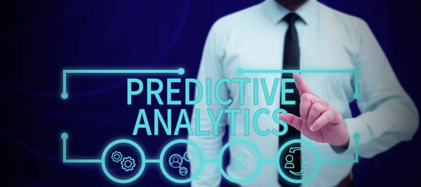 Conceptual Display Predictive Analytics Word Optimize Collection Achieve Crm Identify — 스톡 사진