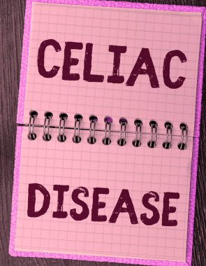 Kavramsal başlık Celiac Hastalığı, İş Vitrini İnce bağırsak Gluten Hastalığı sorununa aşırı duyarlıdır