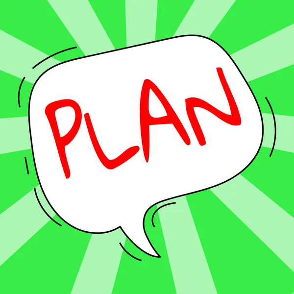 Text Caption Presenting Plan Business Overview Start Detailed Proposal Doing —  Fotos de Stock