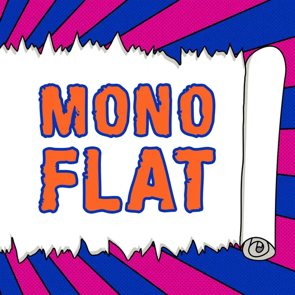 Handwriting Text Mono Flat Internet Concept Lying Full Length Spread — Stockfoto