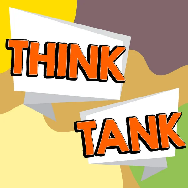 Handwriting text Think Tank, Word for Thinking of Innovative Valuable Solutions Successful Ideas