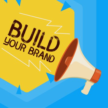 Markanızı İnşa Etin, İş Konsepti Ticari Kimlik Reklamını Yapın