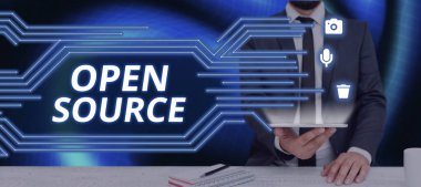 Açık Kaynak sunan metin başlığı, orijinal kaynak kodunu ücretsiz olarak bulabileceğiniz kavramsal fotoğraf gösterme yazılımı