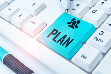 İşaret Planı 'nı gösteren ilham kaynağı, Bir şey yapmak veya başarmak için detaylı bir önerinin başlangıcında yazılmış sözcük