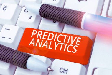 Inspiration showing sign Predictive Analytics, Word for Optimize Collection Achieve CRM Identify Customer