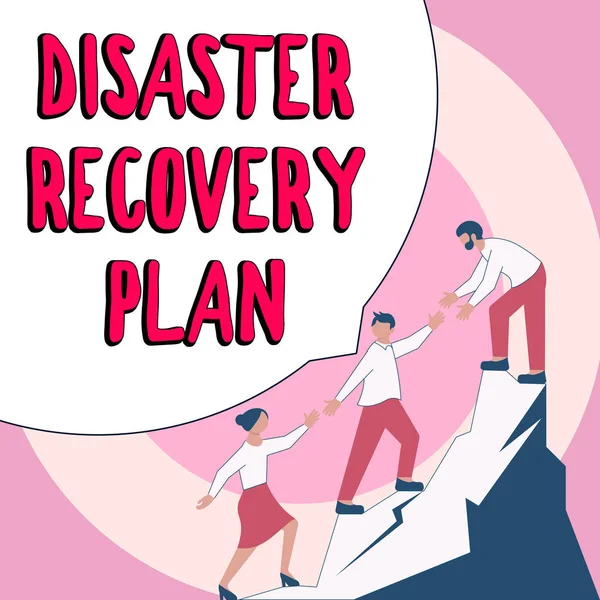 Inspiration showing sign Disaster Recovery Plan, Internet Concept having backup measures against dangerous situation