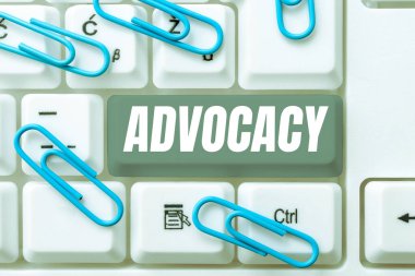 Conceptual display Advocacy, Business idea Profession of legal advocate Lawyer work Public recommendation