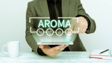 Inspiration showing sign Aroma, Conceptual photo A distinctive typically pleasant smell Subtle Pervasive atmosphere
