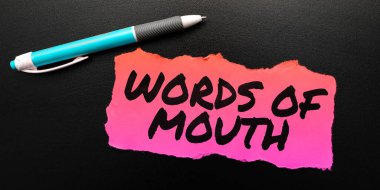 Metin Ağız Sözcükleri 'nin yazılması, iş konsepti basit bir açıklama birine zarar verebilir ya da zarar verebilir.