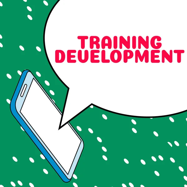 Writing Displaying Text Training Development Word Written Learn Expand Skills — Foto Stock