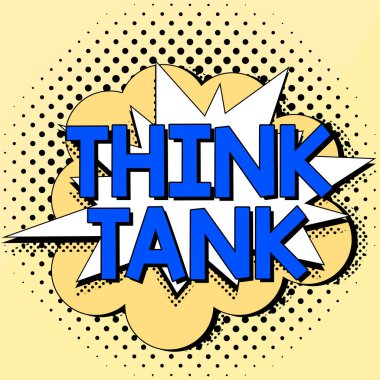 Handwriting text Think Tank, Word for Thinking of Innovative Valuable Solutions Successful Ideas