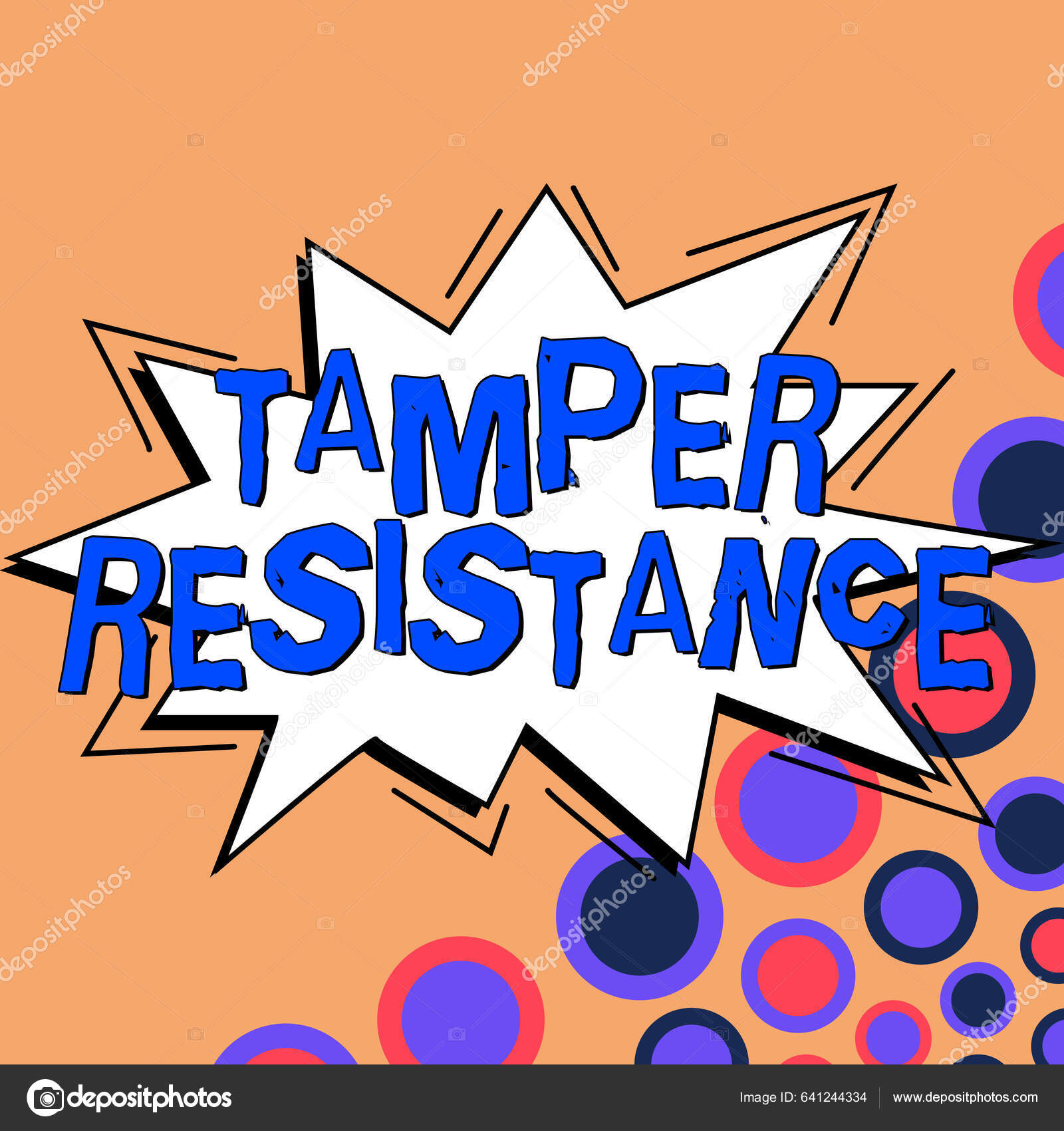 Conceptual Caption Tamper Resistance Word Written Resilent Physical