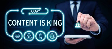İçerik Kraldır, İçerik Üzerine Yazılan Sözcük günümüz pazarlama stratejilerinin kalbidir