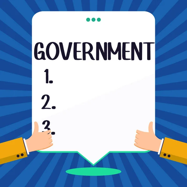 Text Showing Inspiration Government Internet Concept Group People Authority Govern — Stock Photo, Image