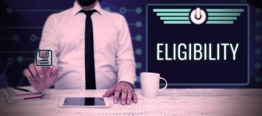 Seçilebilirliği temsil eden metin başlığı, Uygun bir şey yapma veya elde etme hakkı hakkında Yazılmış Sözcük