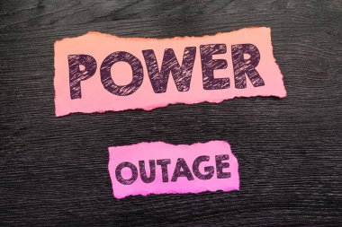 İşaret levhası, elektrik kesintisi, iş vitrinleri Yaşıtları etkileme becerisi hedeflere ulaşmak için