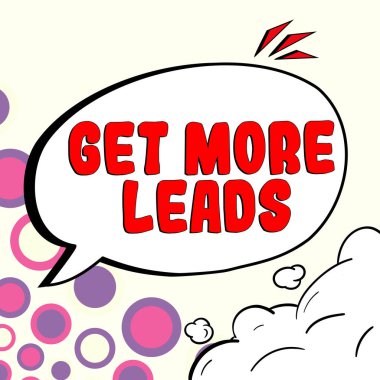 Metin tabelası Daha Fazla İpucu Al, İş Vitrini Gelen Pazarlama Süreci 'ni gösteriyor.