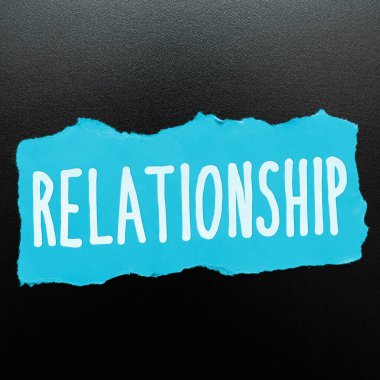 İlham verici İlişkiyi gösteren metin, İş büyümesi başarı süreci ve takım çalışması üzerine yazılmış Sözcük