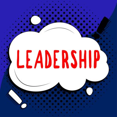 Conceptual caption Leadership, Internet Concept Ability Activity involving leading a group of people or company