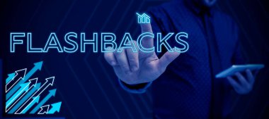 Önceki olayların kesişmesiyle oluşan kronolojik dizinin kavramsal fotoğraf kesintisi ve Flashback işaretlerini gösteren ilham.