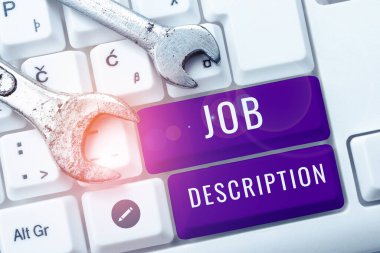 İşaret İşareti Açıklaması, Kavramsal Fotoğraf A belgesi bir konumun sorumluluklarını açıklayan ilhamı