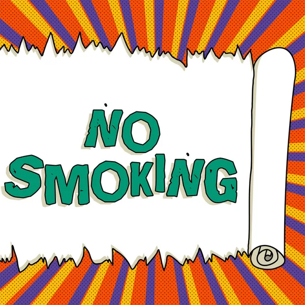 Escrevendo Exibindo Texto Smoking Palavra Escrito Sobre Uso Tabaco Proibido — Fotografia de Stock
