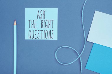 Kavramsal başlık Doğru Soruları Sor, Sözcük Yazılı Profesyonel bir danışma desteği ara