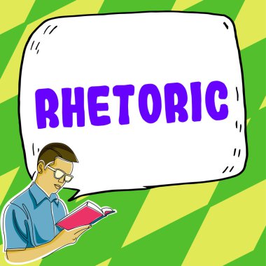 Kavramsal gösterim söylemi, kavramsal kavram, yazma ya da konuşma, iletişim ya da ikna aracı olarak çalışma anlamına gelir