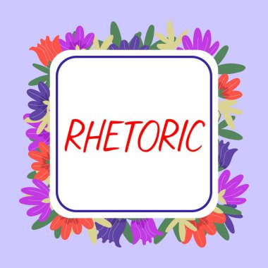 Yazma ya da konuşma ile ilgili söylem, iş konsepti çalışmalarını iletişim ya da ikna etme aracı olarak gösteren imzalar