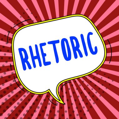 Kavramsal başlık Retorik, iş dünyası yazma ya da konuşma biçimini iletişim ya da ikna etme aracı olarak gösteriyor