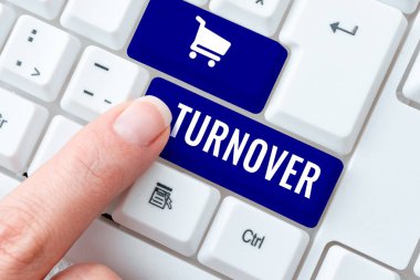 İşletme fikrinin, bir örgütten ayrılan işçilerin yüzdesini gösteren bir tabela