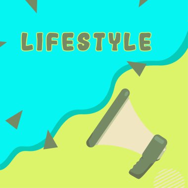 El yazısı işareti Yaşam Tarzı, İş Genel Bakış Bir bireyin, grubun veya kültürün tipik yaşam biçimi