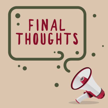 İlham verici Son Düşünceler, İş Fikri Sonuçları Son Analiz Önerileri Fikirlerin Finali metni