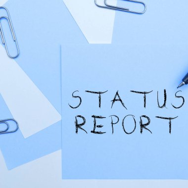 Metin Durum Raporu, İş Konsepti Güncelleme Durumları Özeti Bir süre için yazılıyor