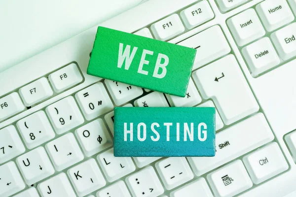 Conceptual display Web Hosting, Concept meaning The activity of providing storage space and access for websites
