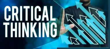 En uzun süreyi gerektiren bir projenin kritik düşünme, iş konsepti sekanslarının kavramsal gösterimi