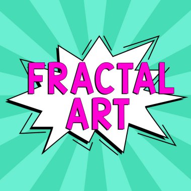 Handwriting text Fractal Art, Internet Concept the place or section of a website that is used for public discussion