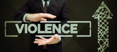 Kavramsal başlık Şiddet, Fiziksel güç kullanımı üzerine yazılmış Sözcük zarar vermek, zarar vermek ya da yok etmek için