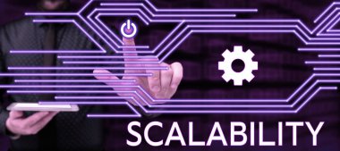 İlham Ölçeklenebilirliğini gösteren metin, Kolayca genişletilebilir ya da yükseltilebilir için kelime