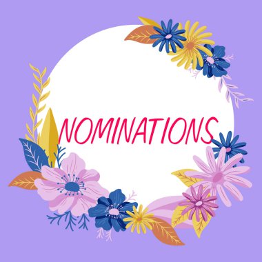 El yazısı adaylıkları, İnternet Konsepti iş veya pozisyon için birini önerme eylemi