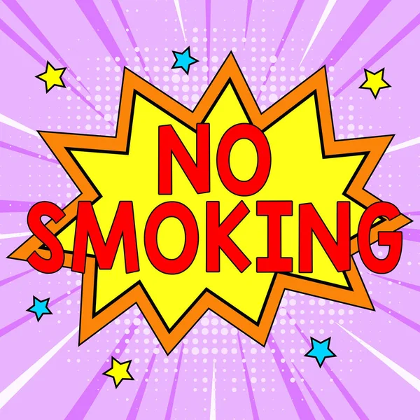 Escrevendo Exibindo Texto Smoking Visão Geral Negócio Usando Tabaco Proibido — Fotografia de Stock