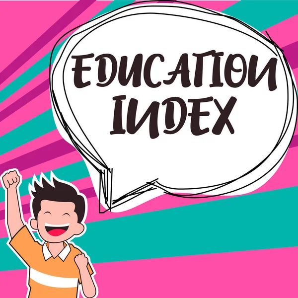 Tekst Met Inspiratie Education Index Internet Concept Gericht Leerbehoeften Van — Stockfoto
