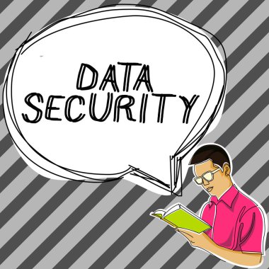 İlham veren Veri Güvenliğini gösteren metin, Gizlilik Diski Şifreleme Yedekleme Parolası Kalkanı Üzerine Yazılan Sözcük