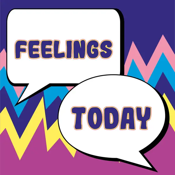 Χειρόγραφο Κείμενο Συναισθήματα Επιχειρηματική Προσέγγιση Που Προκαλεί Χαρούμενα Θετικά Συναισθήματα — Φωτογραφία Αρχείου
