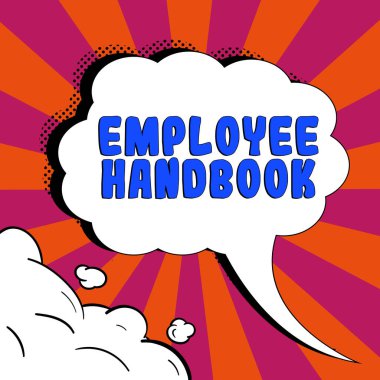 Çalışanların El Kitabı 'nı sunan metin başlığı, Şirket işletim prosedürlerini içeren İş Vitrini Belgesi