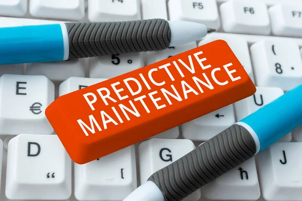 Text Showing Inspiration Predictive Maintenance Concept Meaning Predict Equipment Failure — Foto Stock