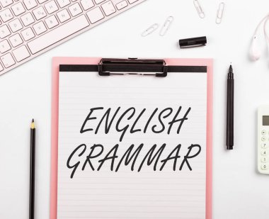 El yazısı işareti İngilizce Dil bilgisi, kavram anlamı kurslar İngilizce konuşma ve yazma tüm seviyeleri kapsar