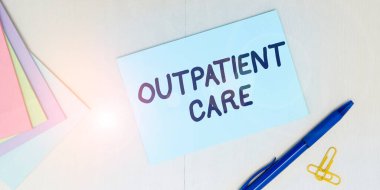 El yazısı metni Ayakta Bakım, bir şeyin nihai sonucu ya da nasıl sonlanacağı hakkında kelime