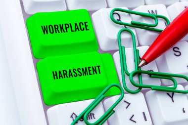 Inspiration showing sign Workplace Harassment, Word for Different race gender age sexual orientation of workers