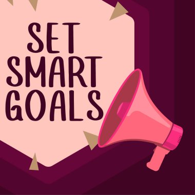 Kavramsal görüntüleme Akıllı Hedefler Belirle, İş genel görünümü Ulaşılabilir hedefler belirle İyi iş planları yap